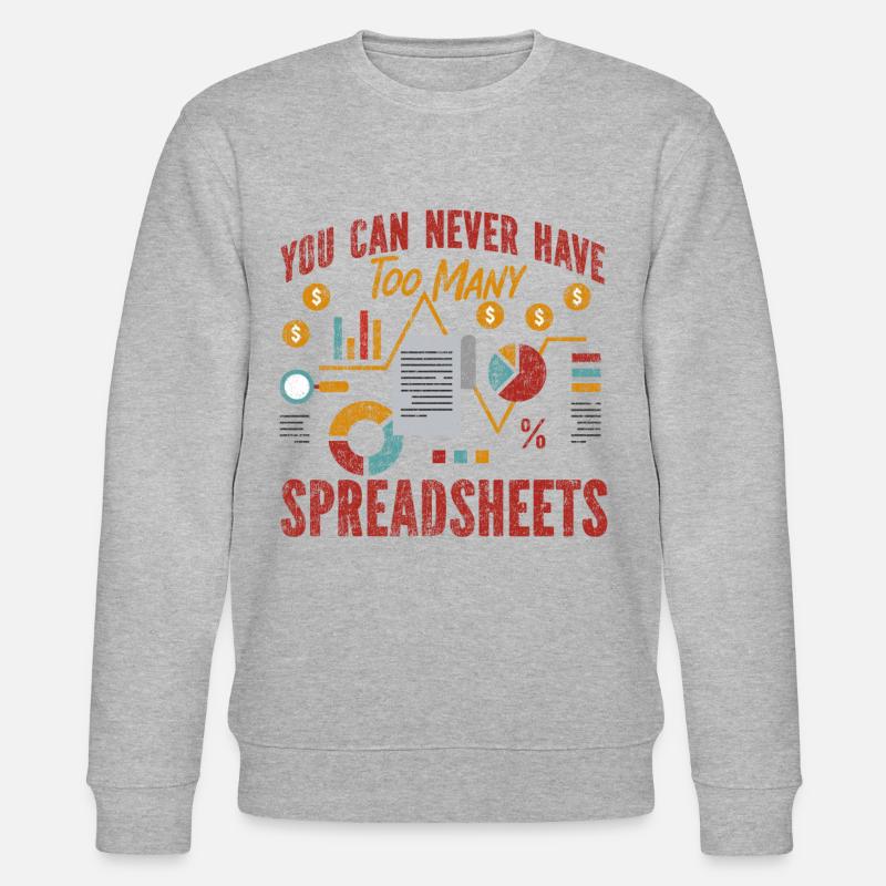 Comptable Comptable Comptable - Sweat bio CHANGER Stanley/Stella Unisexe - gris chiné