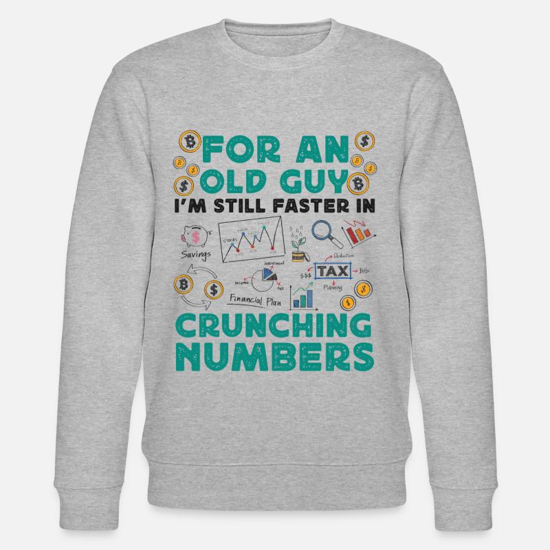 Comptable Comptable Comptable - Sweat bio CHANGER Stanley/Stella Unisexe - gris chiné