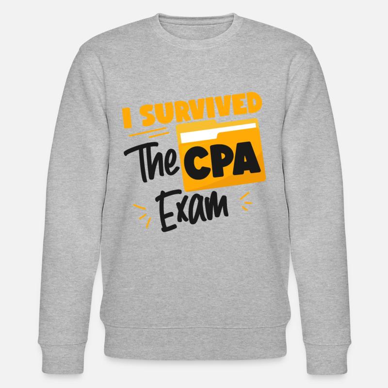 Comptable Comptable Comptable - Sweat bio CHANGER Stanley/Stella Unisexe - gris chiné