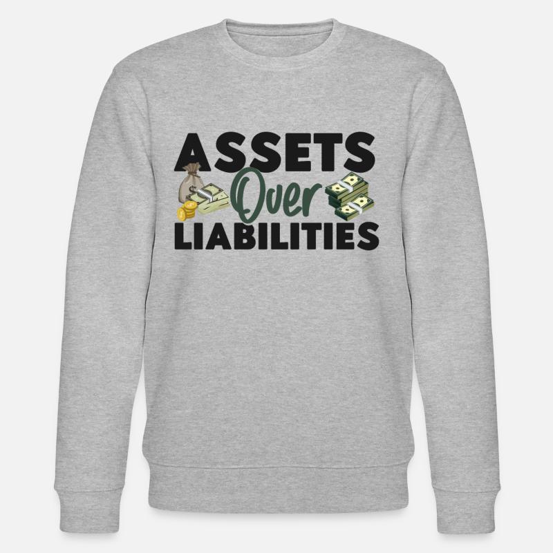 Comptable Comptable Comptable - Sweat bio CHANGER Stanley/Stella Unisexe - gris chiné