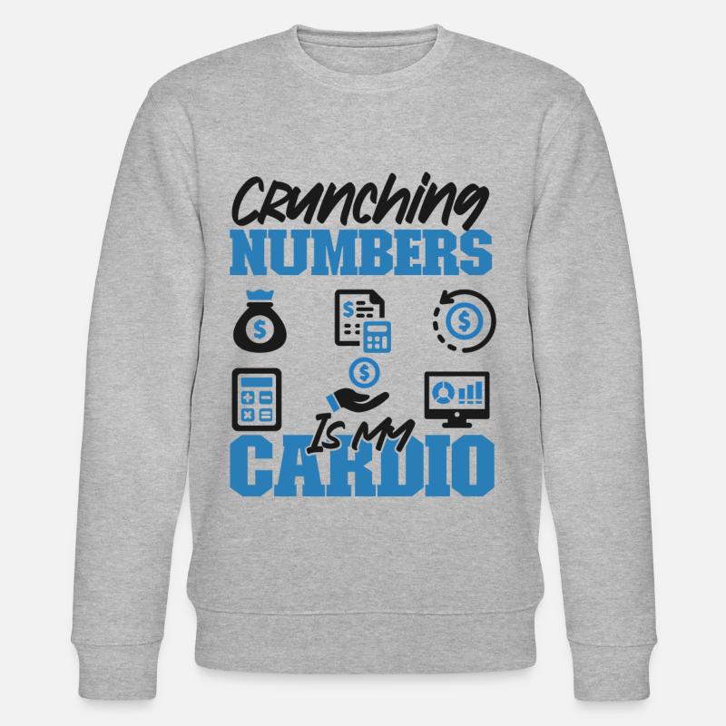 Comptable Comptable Comptable - Sweat bio CHANGER Stanley/Stella Unisexe - gris chiné