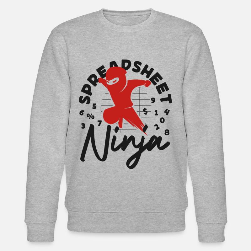 Comptable Comptable Comptable - Sweat bio CHANGER Stanley/Stella Unisexe - gris chiné