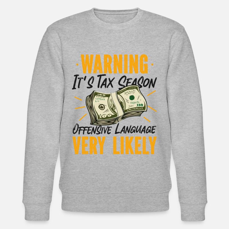 Comptable Comptable Comptable - Sweat bio CHANGER Stanley/Stella Unisexe - gris chiné