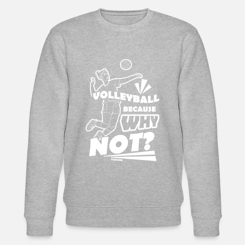 Volleyball - Stanley/Stella CHANGER Unisex Organic Sweatshirt - heather grey