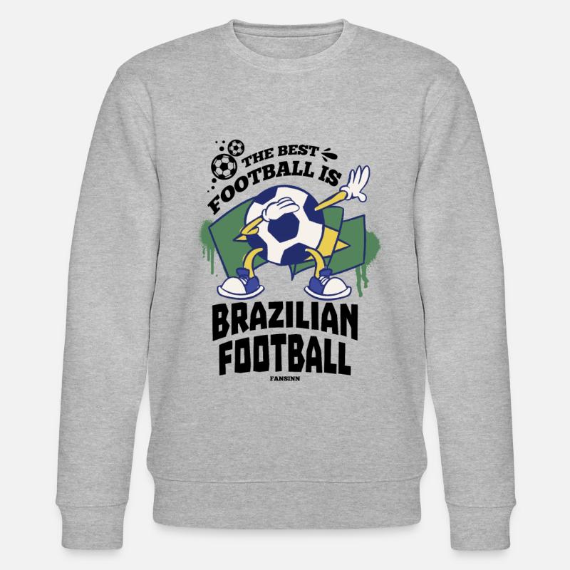 Brasilien - Stanley/Stella Unisex Bio-Sweatshirt CHANGER  - Grau meliert