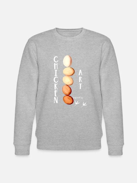 Chicken Art Chicken Holder Gift - Stanley/Stella CHANGER Unisex Organic Sweatshirt - 