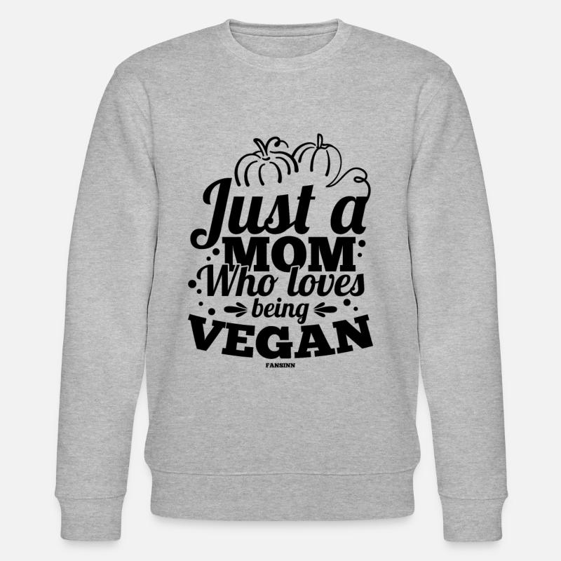 vegane Mutter - Stanley/Stella Unisex Bio-Sweatshirt CHANGER  - Grau meliert