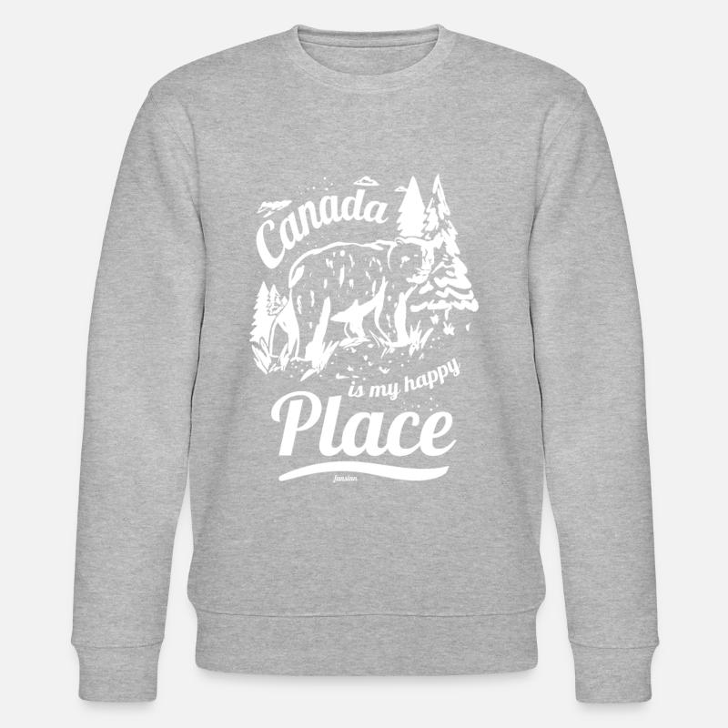 Canada - Sweat bio CHANGER Stanley/Stella Unisexe - gris chiné