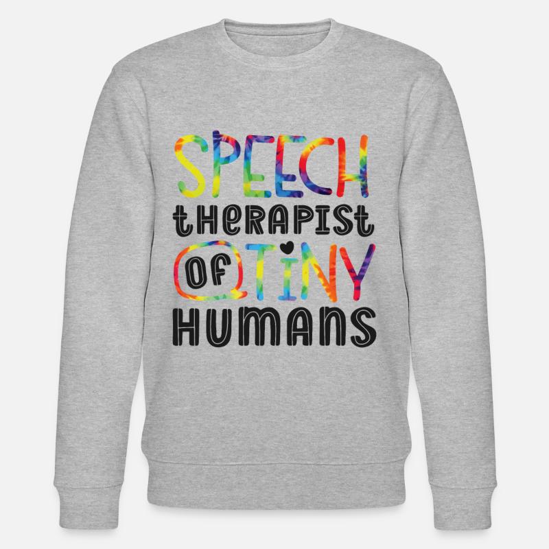 Assistant orthophoniste - Sweat bio CHANGER Stanley/Stella Unisexe - gris chiné