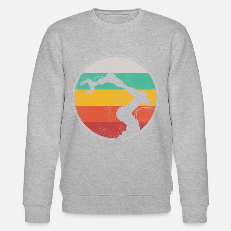 Robot Robotics Engineer Robotics - Stanley/Stella CHANGER Unisex Organic Sweatshirt - heather grey