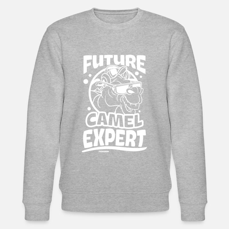 Future Camel Expert - Stanley/Stella Unisex Bio-Sweatshirt CHANGER  - Grau meliert