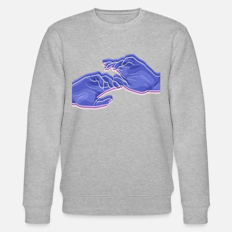 Chronically Cautious - Stanley/Stella CHANGER Unisex Organic Sweatshirt - heather grey