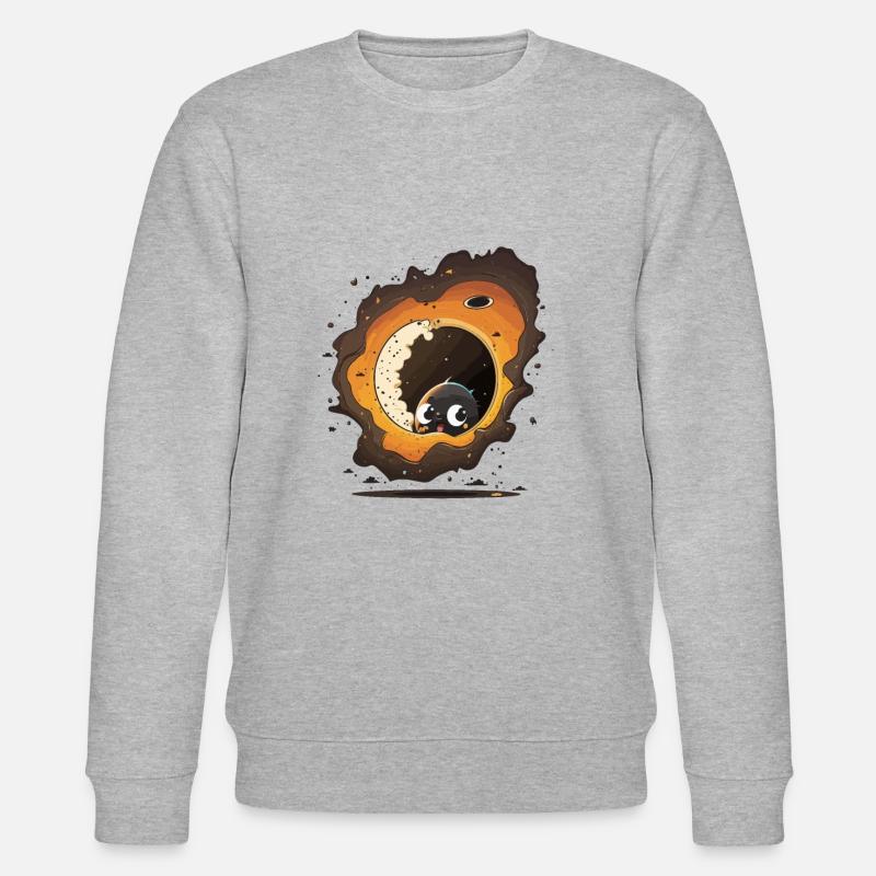 Der Ereignishorizont - Stanley/Stella Unisex Bio-Sweatshirt CHANGER  - Grau meliert