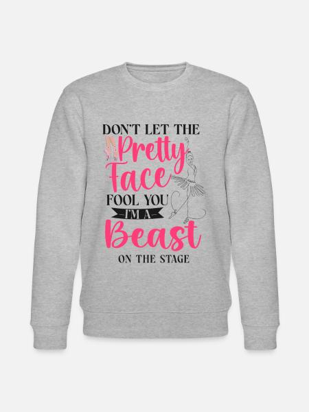 Ballet Danseuse Danse Ballerine - Sweat bio CHANGER Stanley/Stella Unisexe - gris chiné