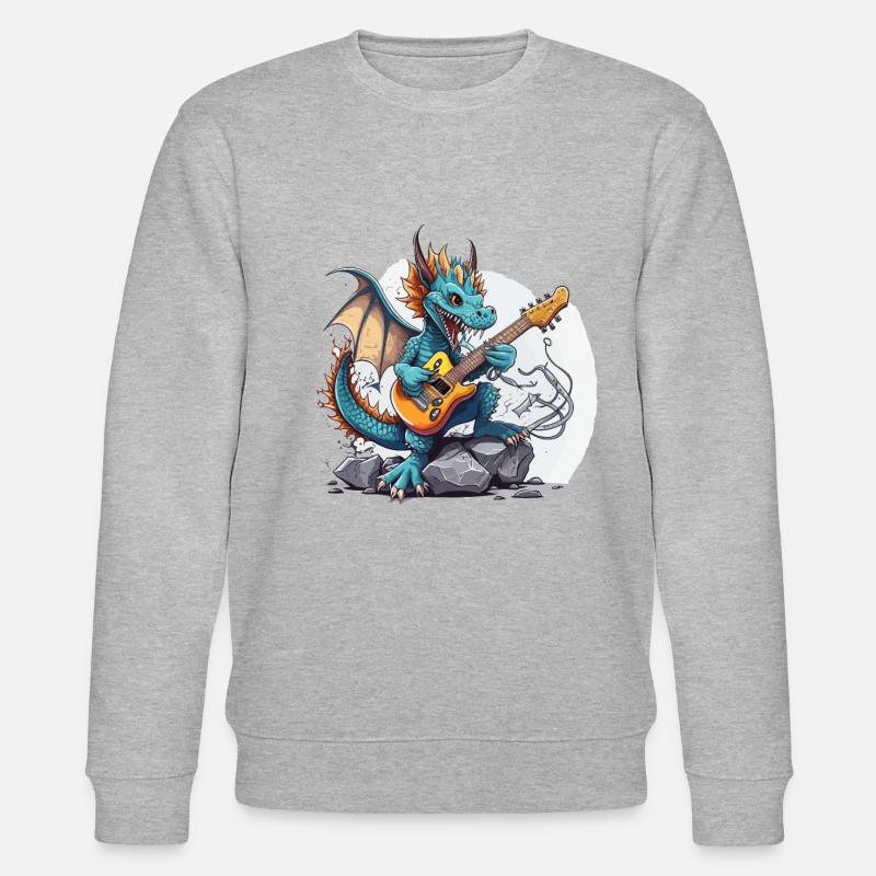 Dragon Rocker - Sweat bio CHANGER Stanley/Stella Unisexe - gris chiné
