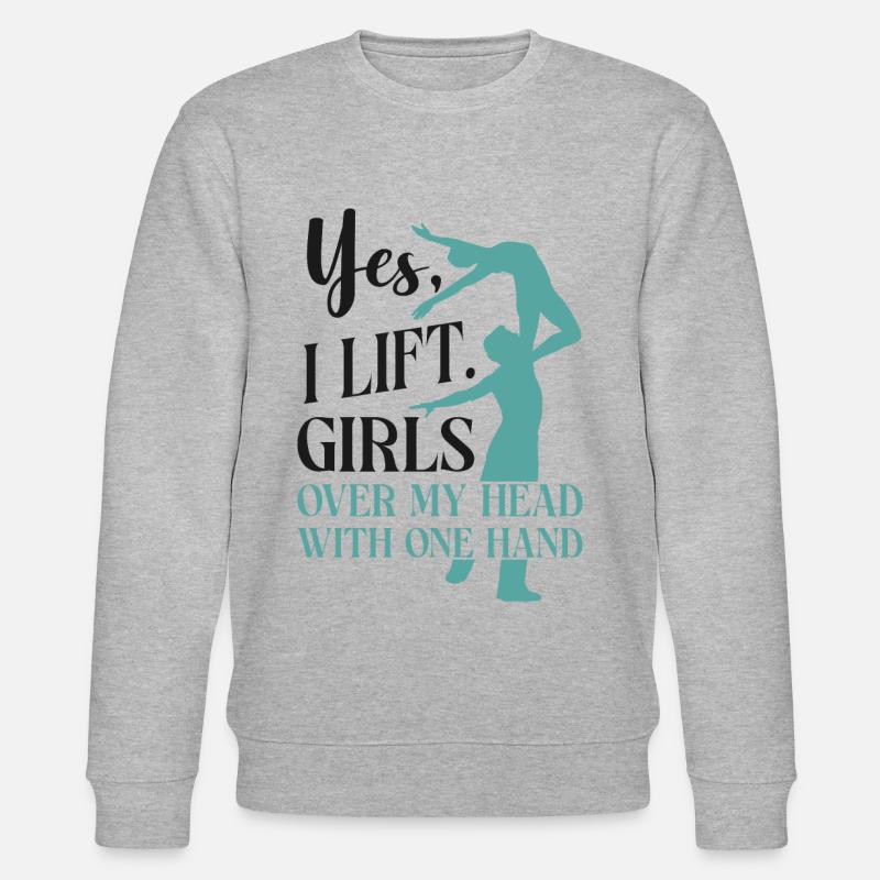 Ballet Danseuse Danse Ballerine - Sweat bio CHANGER Stanley/Stella Unisexe - gris chiné
