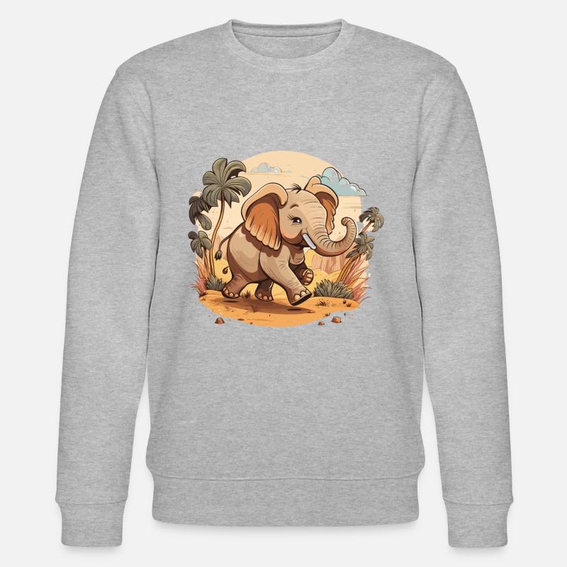 Puissance sauvage - Sweat bio CHANGER Stanley/Stella Unisexe - gris chiné