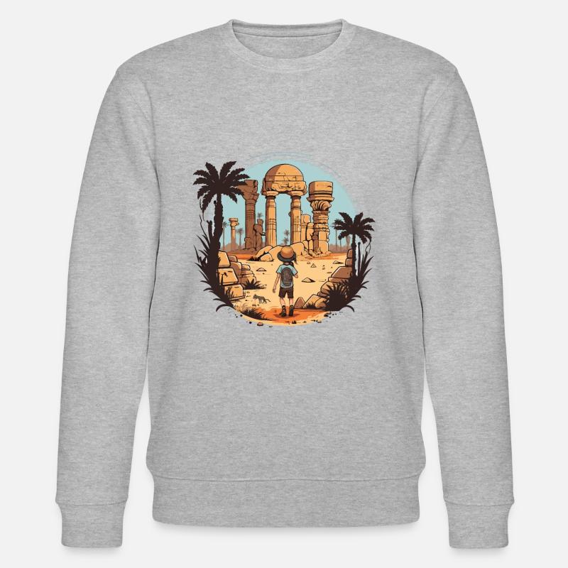 Kampfkünste: Kampfgeist - Stanley/Stella Unisex Bio-Sweatshirt CHANGER  - Grau meliert