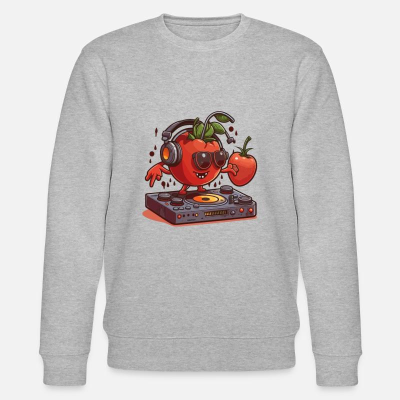 Tomate Arriver - Sweat bio CHANGER Stanley/Stella Unisexe - gris chiné