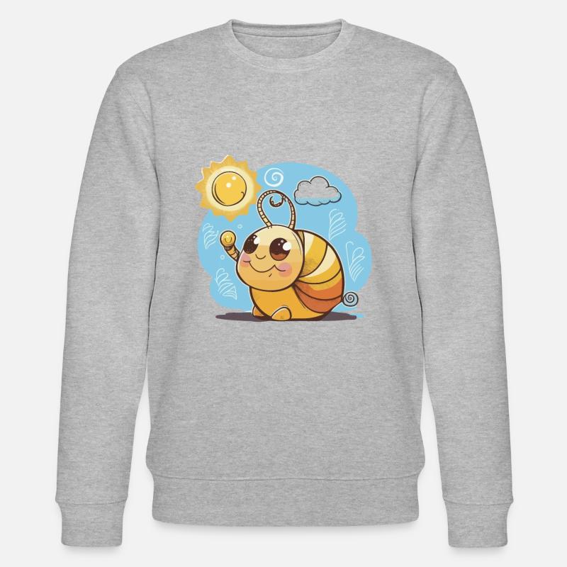 Verlangsamung - Stanley/Stella Unisex Bio-Sweatshirt CHANGER  - Grau meliert