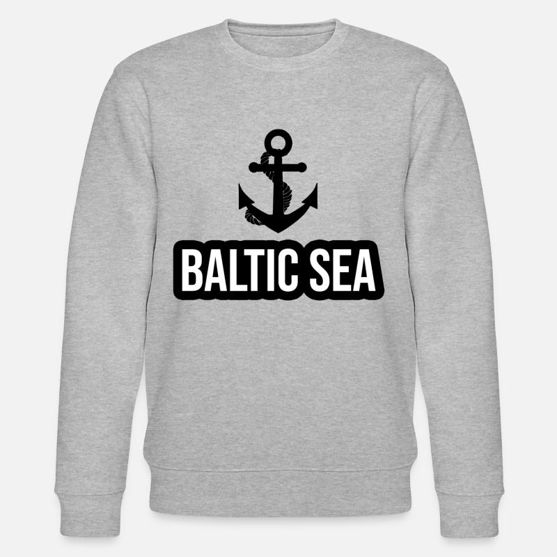 Baltic Sea - Stanley/Stella Unisex Bio-Sweatshirt CHANGER  - Grau meliert