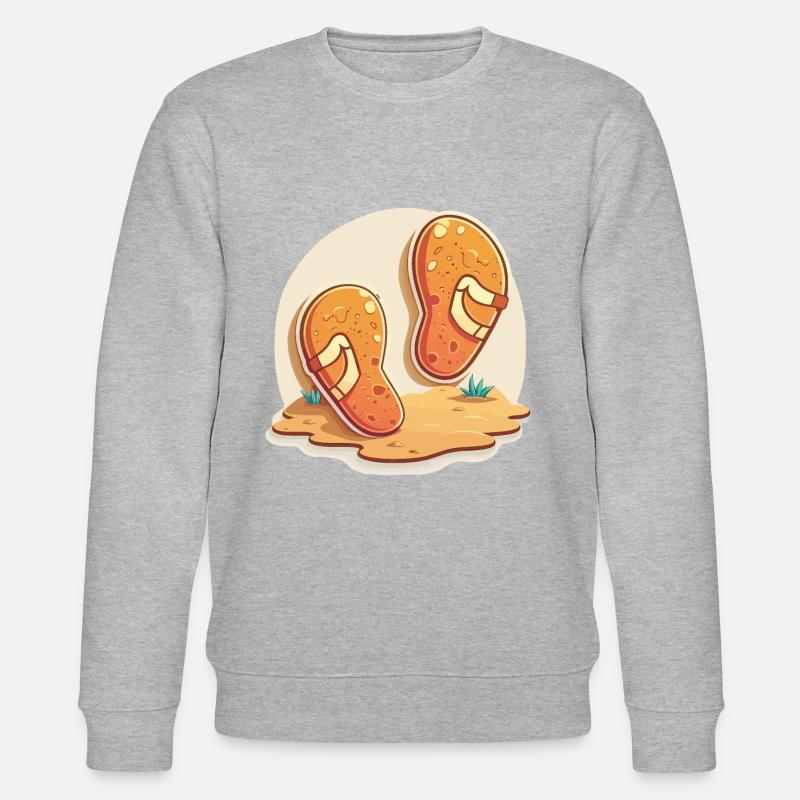 Le Beachcomber - Sweat bio CHANGER Stanley/Stella Unisexe - gris chiné