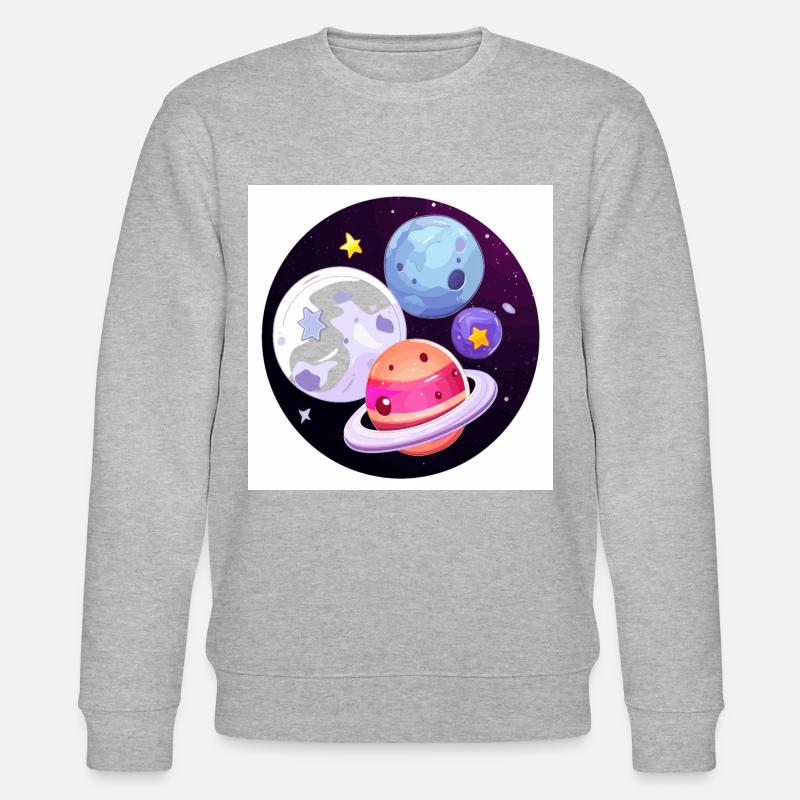 Aventure cosmique - Sweat bio CHANGER Stanley/Stella Unisexe - gris chiné