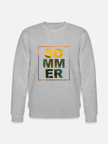 Summer summer - Stanley/Stella CHANGER Unisex Organic Sweatshirt - heather grey