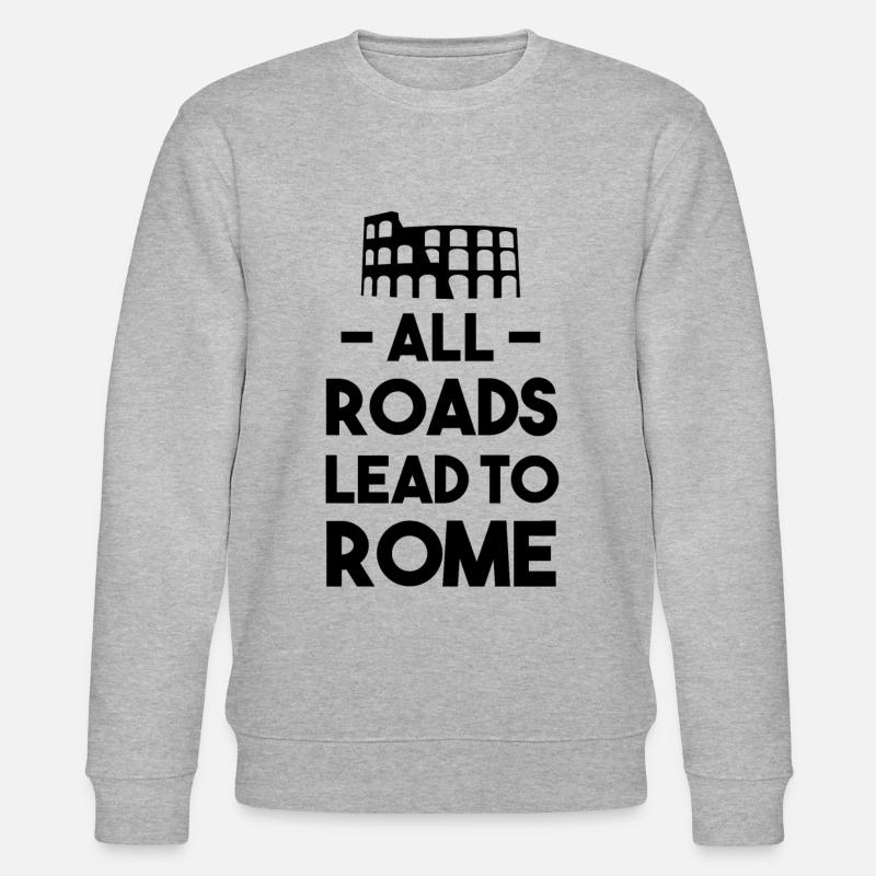 Italien! - Stanley/Stella Unisex Bio-Sweatshirt CHANGER  - Grau meliert