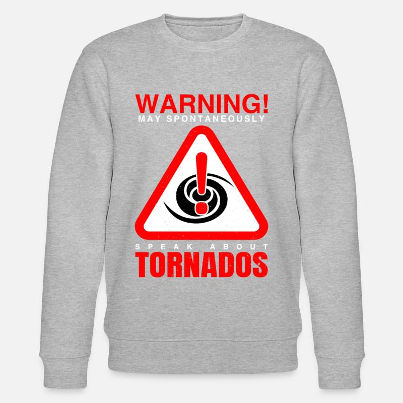 Tempête de tornade - Sweat bio CHANGER Stanley/Stella Unisexe - gris chiné