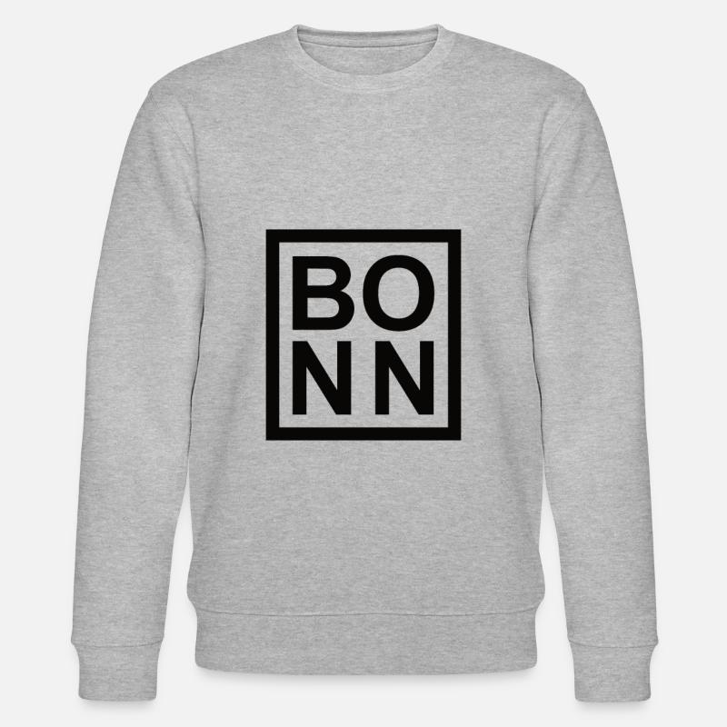 Bonn - Stanley/Stella Unisex Bio-Sweatshirt CHANGER  - Grau meliert