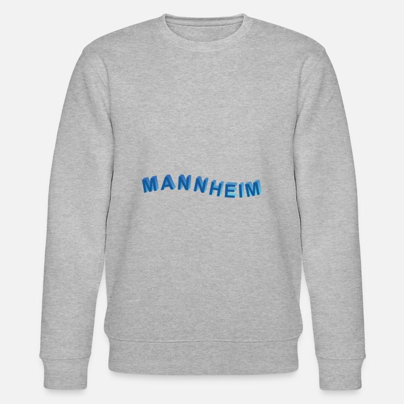 Mannheim Welle - Stanley/Stella Unisex Bio-Sweatshirt CHANGER  - Grau meliert