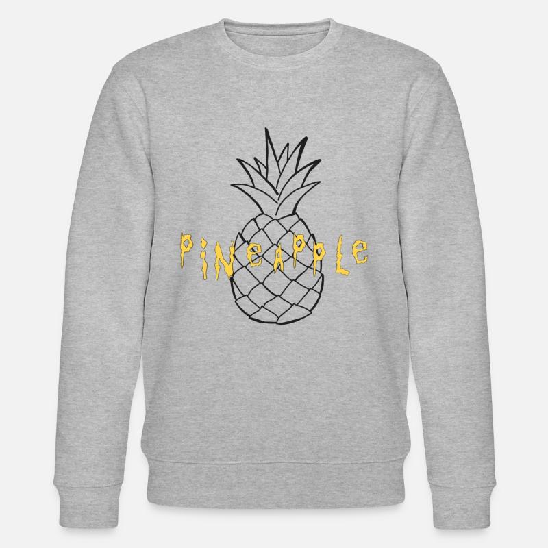 pineapple - Stanley/Stella Unisex Bio-Sweatshirt CHANGER  - Grau meliert