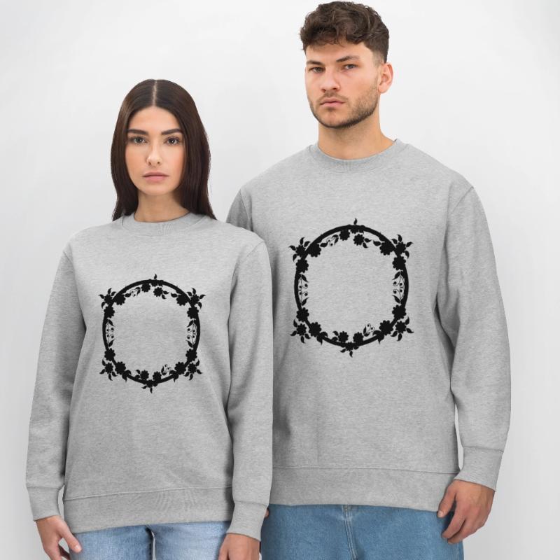Ornaments Circular frame Basic text Stanley/Stella CHANGER Unisex Organic Sweatshirt