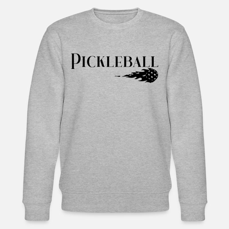 Pickleball - Stanley/Stella Unisex Bio-Sweatshirt CHANGER  - Grau meliert