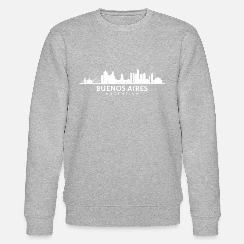Buenos aires argentina, argentinian - Stanley/Stella Unisex Bio-Sweatshirt CHANGER - Grau meliert