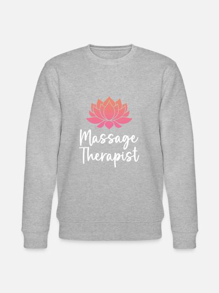 Massage Therapist - Stanley/Stella Unisex Bio-Sweatshirt CHANGER - Grau meliert