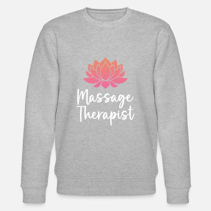 Massage Therapist - Stanley/Stella Unisex Bio-Sweatshirt CHANGER  - Grau meliert