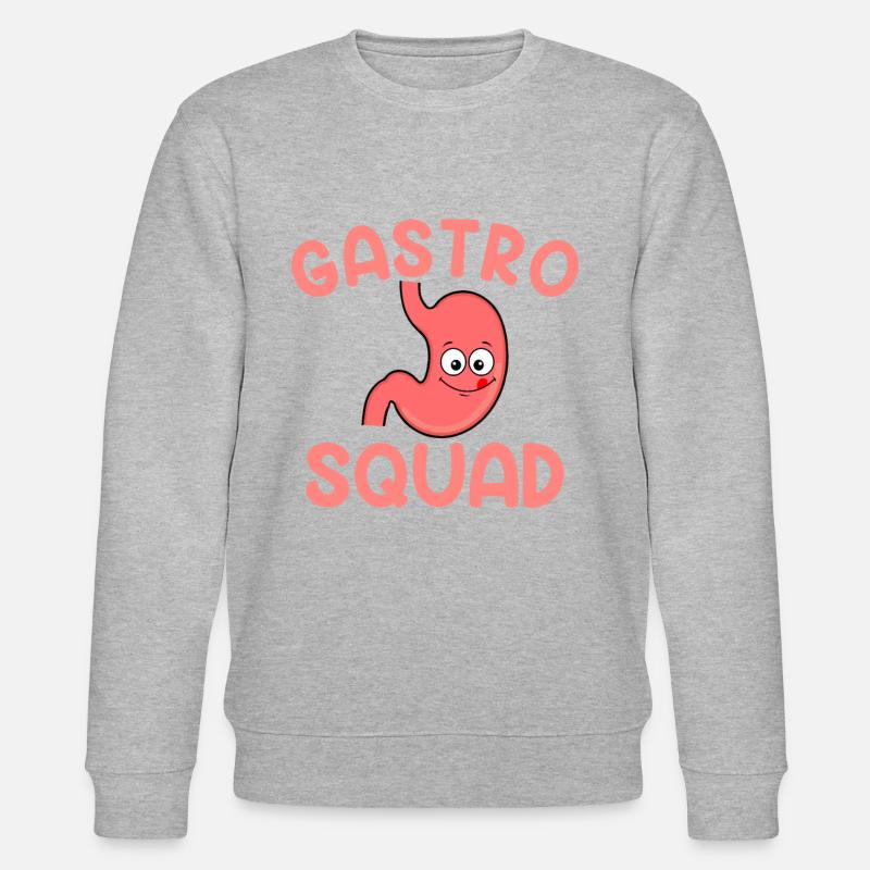 Gastro squad Endoscopy Gastroenterology - Stanley/Stella CHANGER Unisex Organic Sweatshirt - heather grey