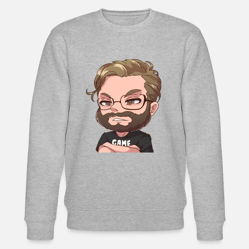 Genervter Manny - Stanley/Stella Unisex Bio-Sweatshirt CHANGER  - Grau meliert