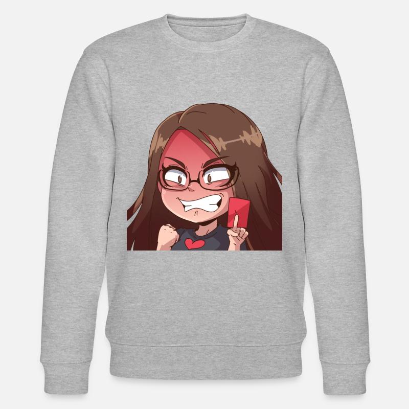 Carton rouge !!! - Sweat bio CHANGER Stanley/Stella Unisexe - gris chiné