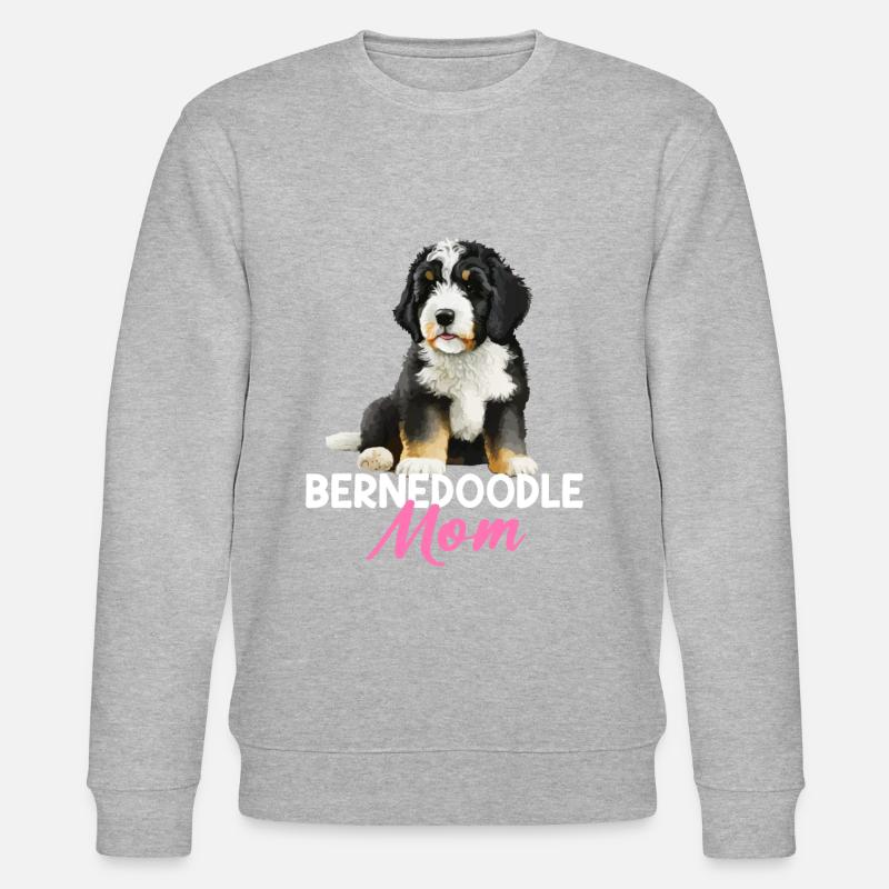 Bernedoodle Maman - Sweat bio CHANGER Stanley/Stella Unisexe - gris chiné