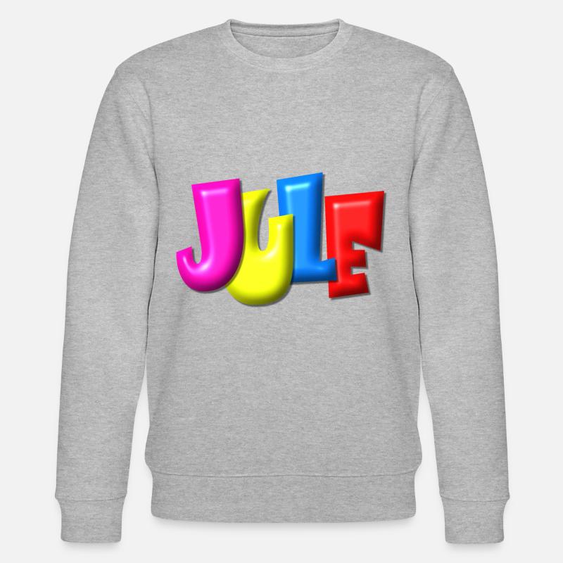 Jule - Style ballon - Sweat bio CHANGER Stanley/Stella Unisexe - gris chiné