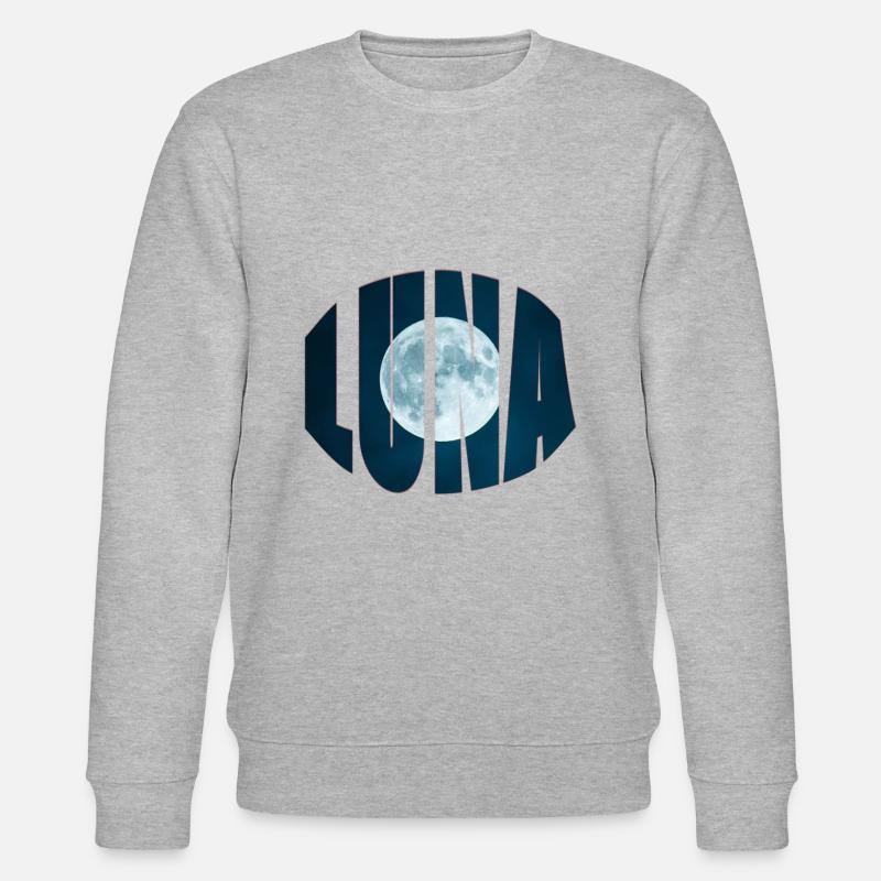 luna - Stanley/Stella Unisex Bio-Sweatshirt CHANGER  - Grau meliert