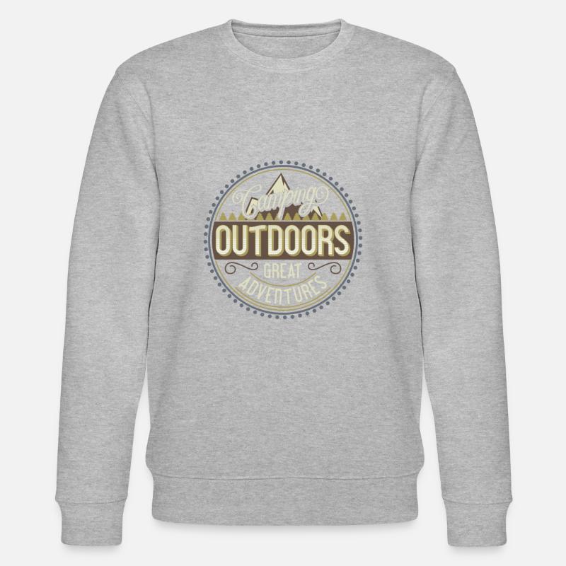 CAMPING OUTDOORS - Stanley/Stella CHANGER Unisex Organic Sweatshirt - undefined