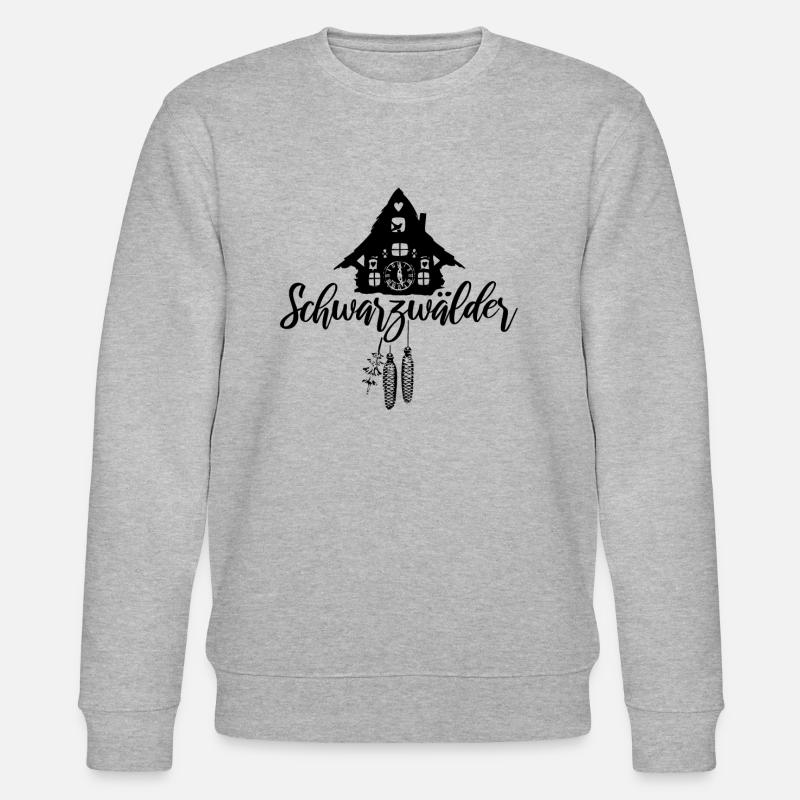 Schwarzwälder - Stanley/Stella Unisex Bio-Sweatshirt CHANGER  - Grau meliert
