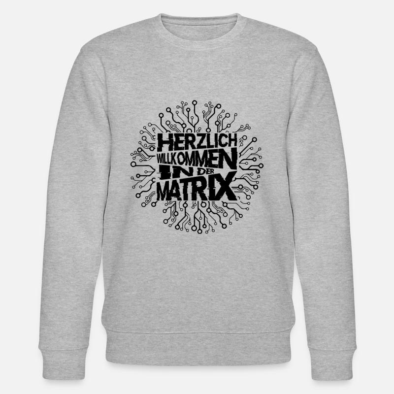 Matrix - Stanley/Stella Unisex Bio-Sweatshirt CHANGER  - Grau meliert