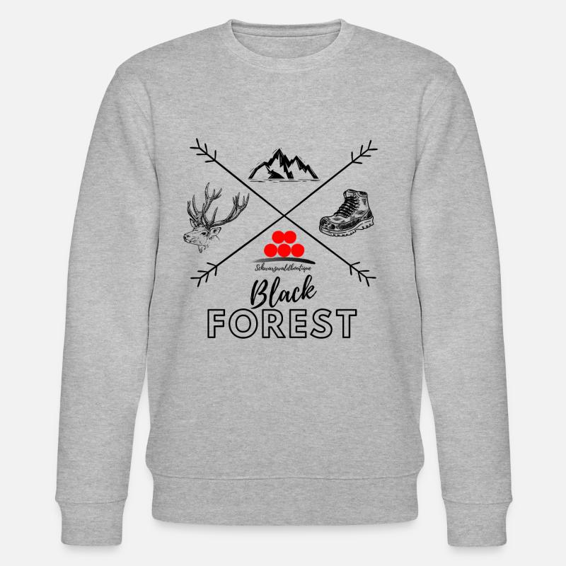 Boussole BlackForest - Sweat bio CHANGER Stanley/Stella Unisexe - gris chiné