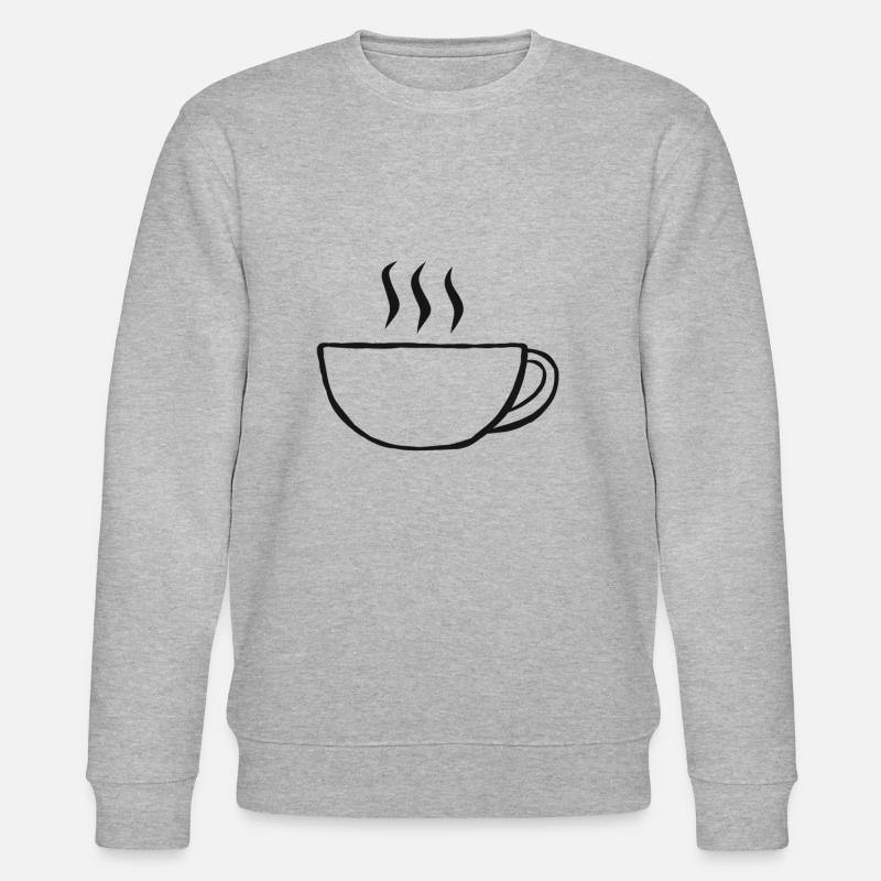 Kaffee Tasse Kaffeetasse - Sweat bio CHANGER Stanley/Stella Unisexe - gris chiné