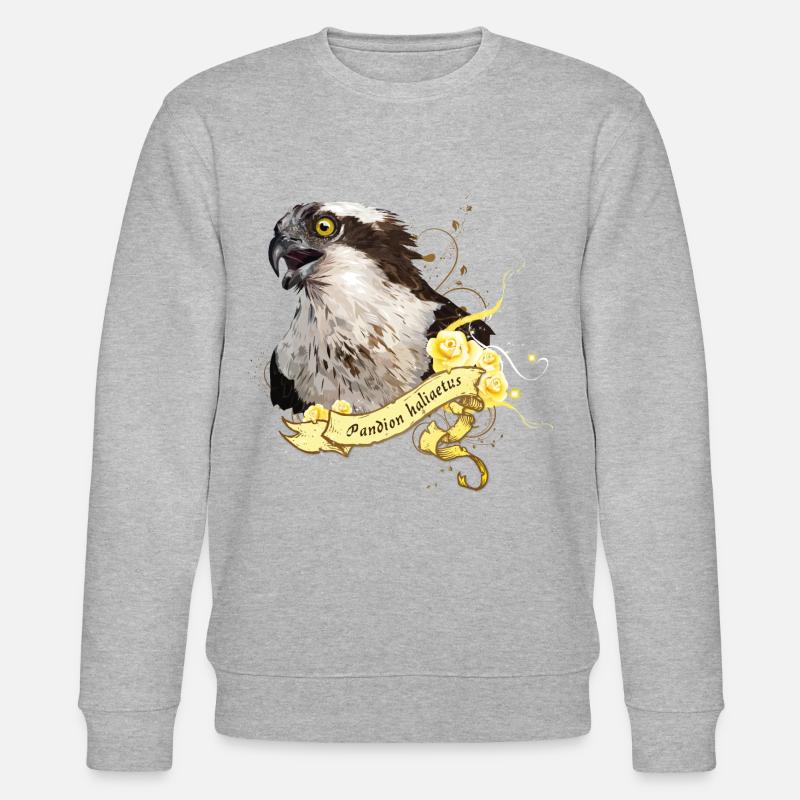 Balbuzard - Sweat bio CHANGER Stanley/Stella Unisexe - gris chiné